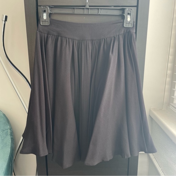 NWOT Reiss Alana full gathered skirt in black - Picture 4 of 7